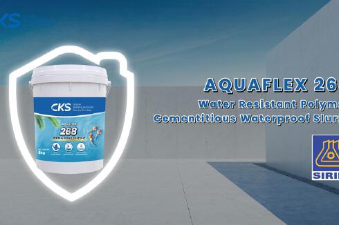 Aquaflex 268-Water Resistant Polymer Cementitious Waterproof Slurry