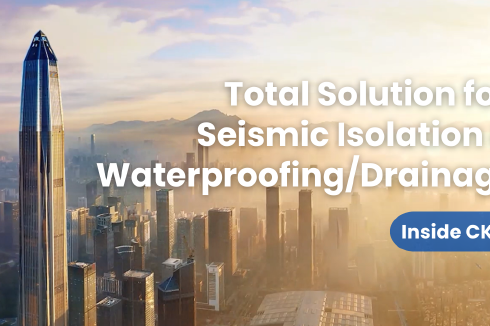 Total Solution for Seismic Isolation & Waterproofing & Drainage